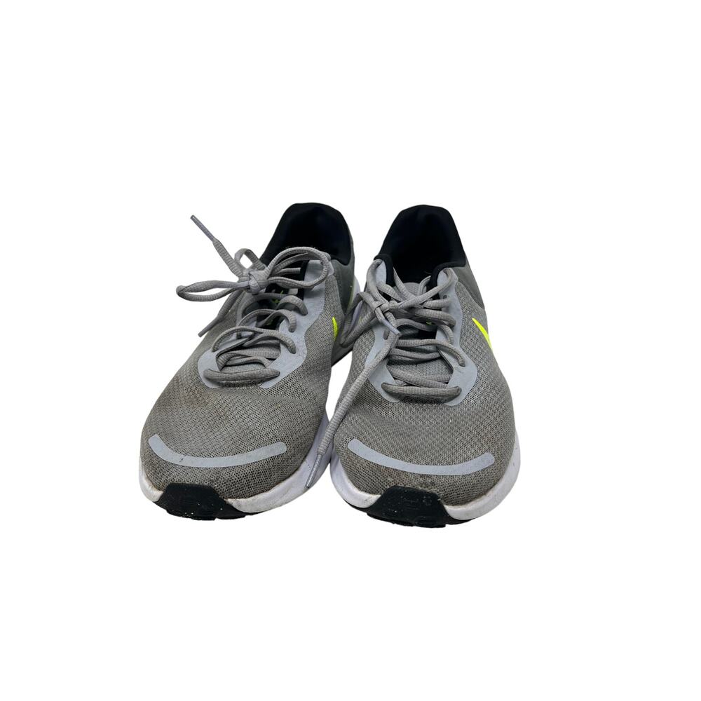 Nike Revolution 7 Wolf Grey Volt Shoes Mens 10.5